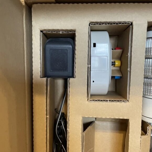 PARTS Patlite HSST-312-RYG Signal Light Assembly Kit 120V MISSING MOUNTING PARTS - Picture 3 of 9